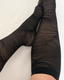 Feather Net Knee High Socks