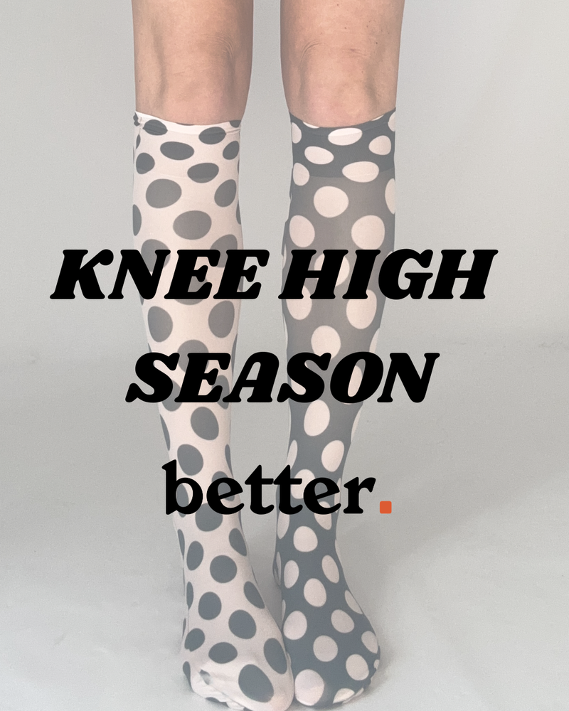 April Knee-High Socks Edit: New Limited Edition Prints Designed in the UK