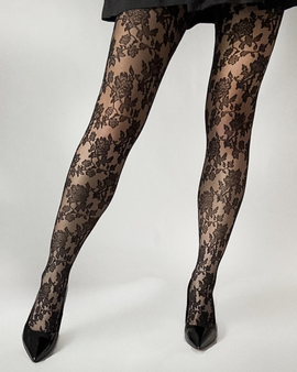 Bouquet Floral Tights
