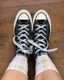 Macmillian Edition - Checkerboard Heart Printed Socks
