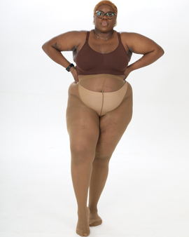 Large Black fishnets-better tights