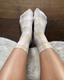 Macmillian Edition - Checkerboard Heart Printed Socks