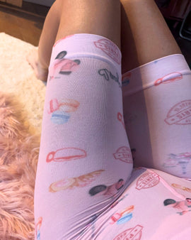NEW Pinktisserie Paris Printed Anti Chafing Shorts