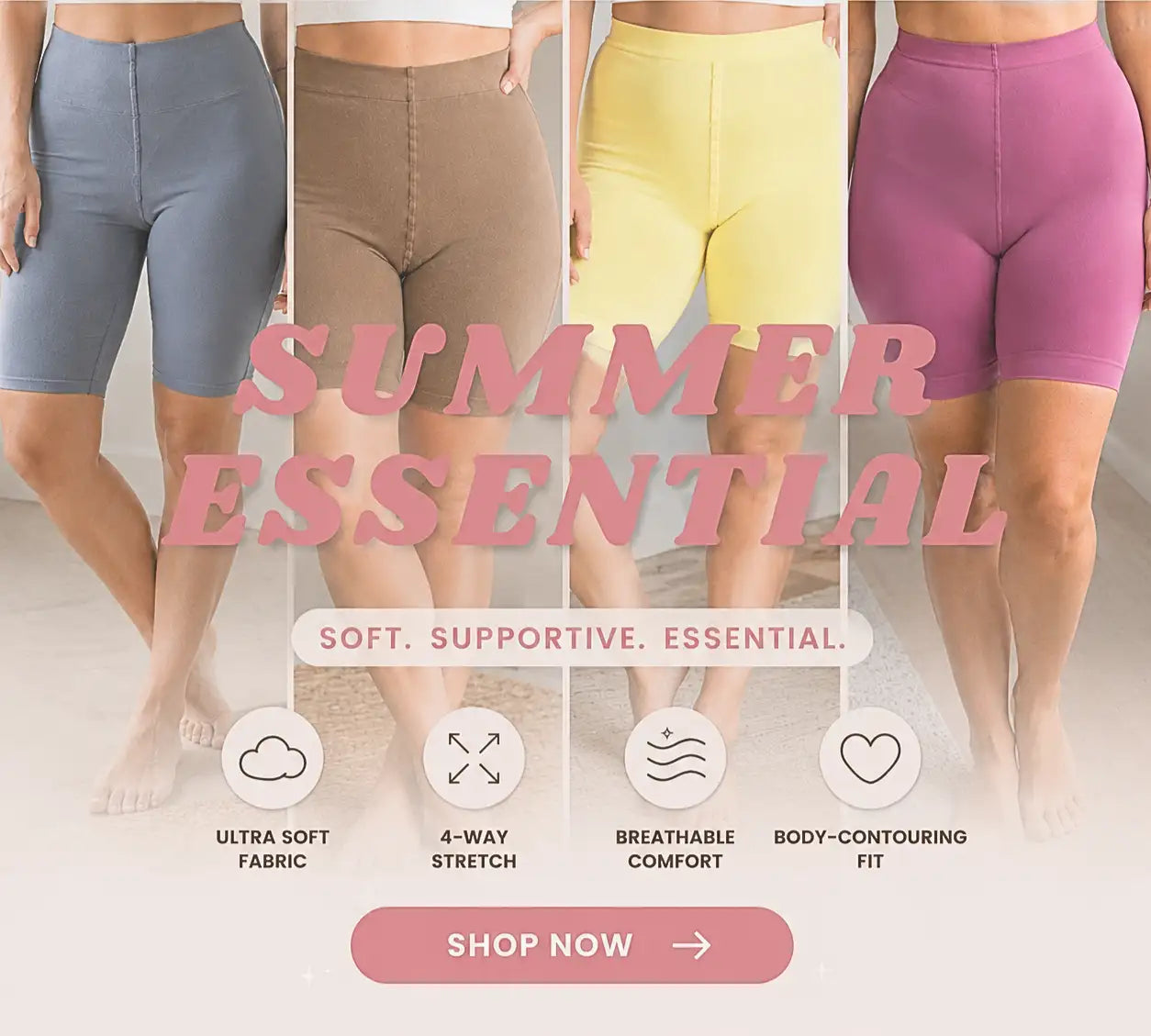 Premium Anti Chafing Shorts: Your Summer Essential for All-Day Comfort