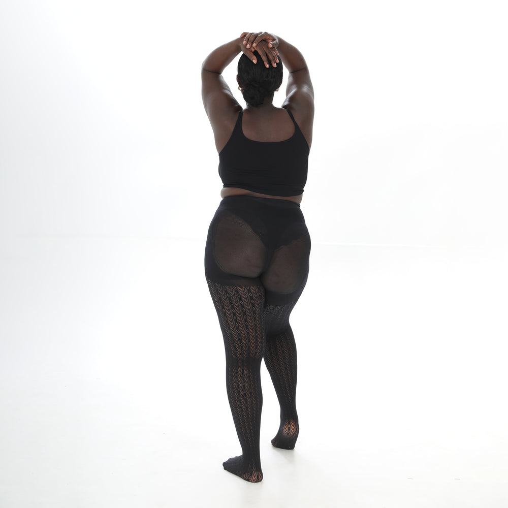 
                  
                    Directional Net tights
                  
                