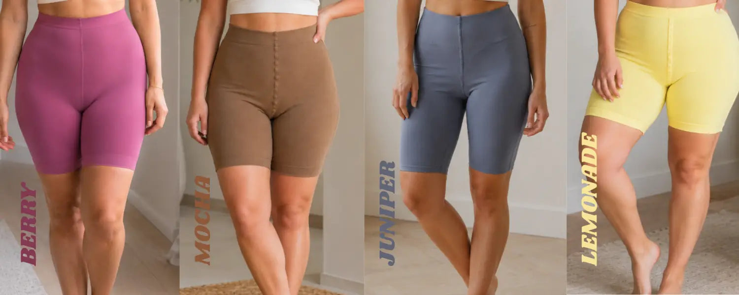 New Premium Anti Chafing Shorts Colours | Berry Mocha & More