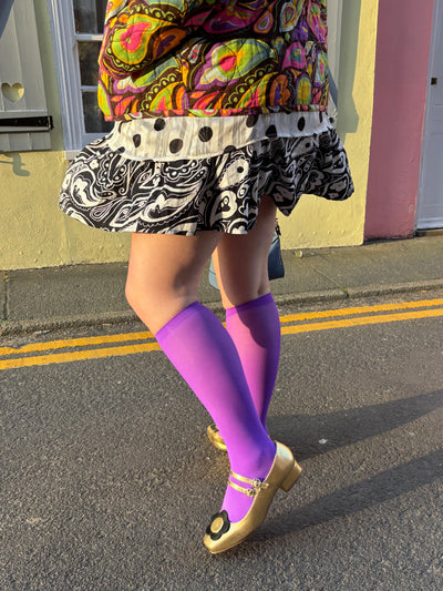 Wide Knee High Socks