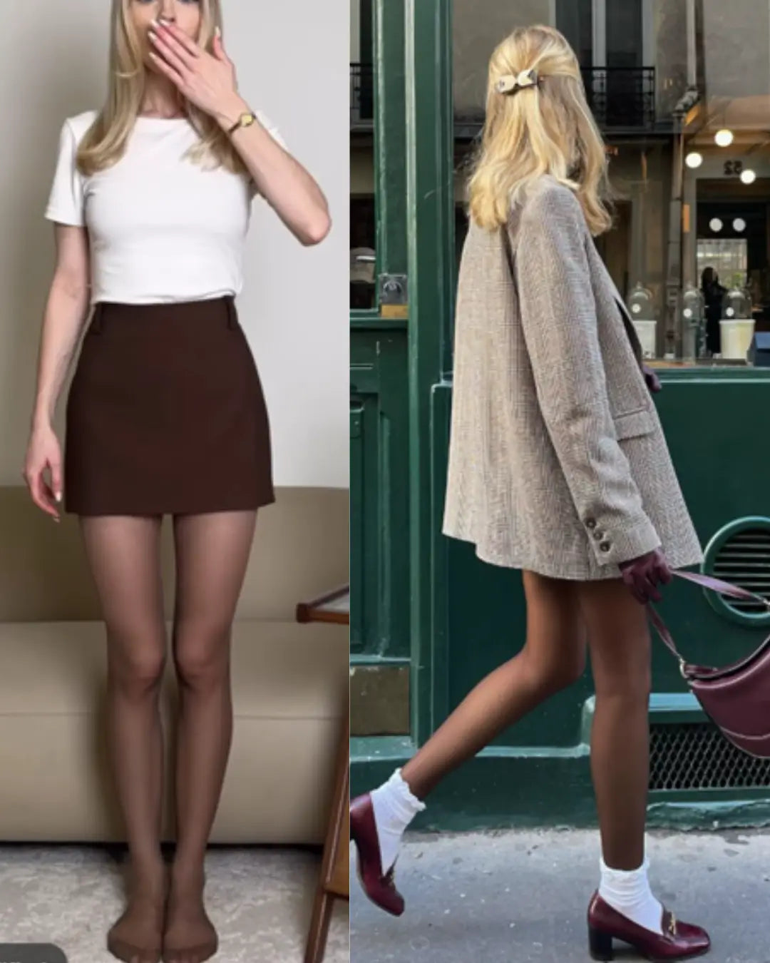 Rethink Black: Meet Sheer Brown Tights