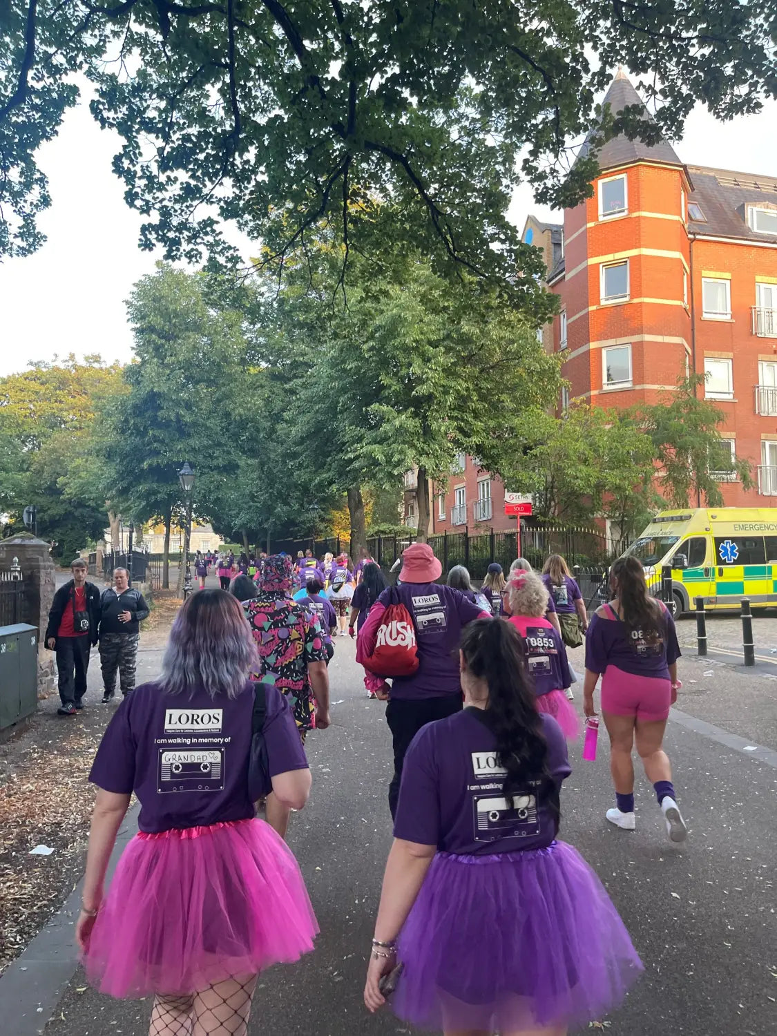 Team Better Tights Takes on the Twilight Walk in Leicester