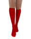 Red knee high 
