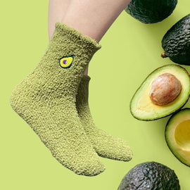 Fluffy Fruit Socks SALE!