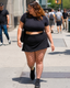Black Large Net Fishnet Tights