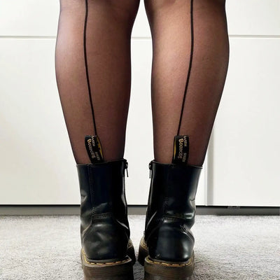 Large Black fishnets-better tights