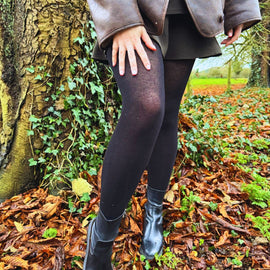 Large Black fishnets-better tights