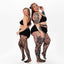 Large Black fishnets-better tights
