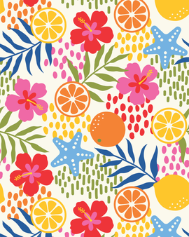 Club Tropicana Printed Tights