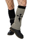Cross & Wire Legwarmers