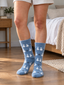 Duck and Feather Fluffy Socks