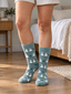 Duck and Feather Fluffy Socks
