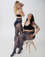 Large Black fishnets-better tights