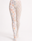 Flowers & Dots Printed Tights