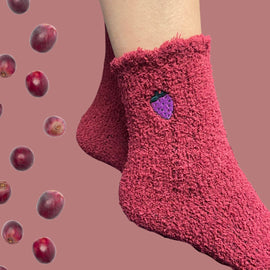 Fluffy Fruit Socks SALE!