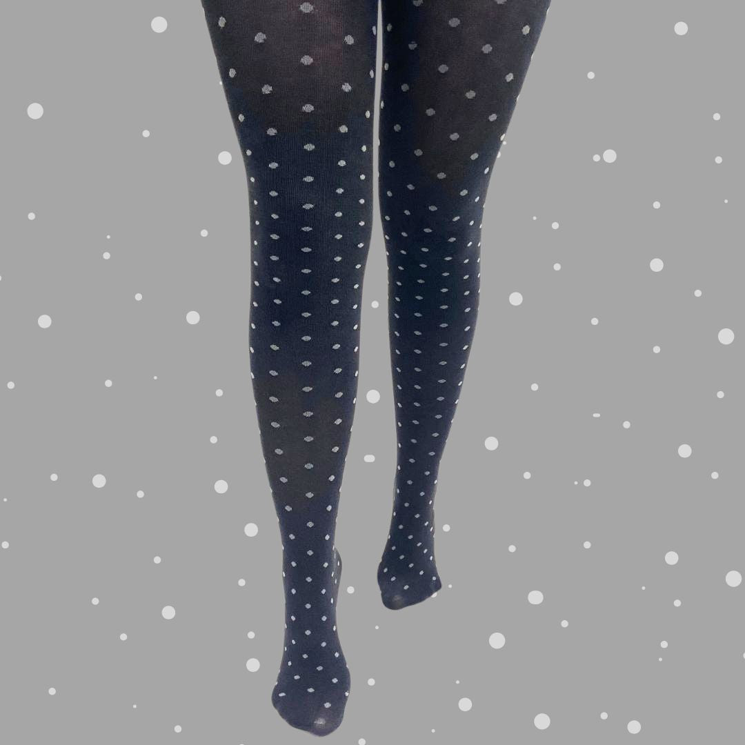 Dotty Bamboo Tights – Better Tights - Main Image