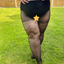 Large Black fishnets-better tights