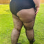 Heart Sheer Crotchless Tights SALE!
