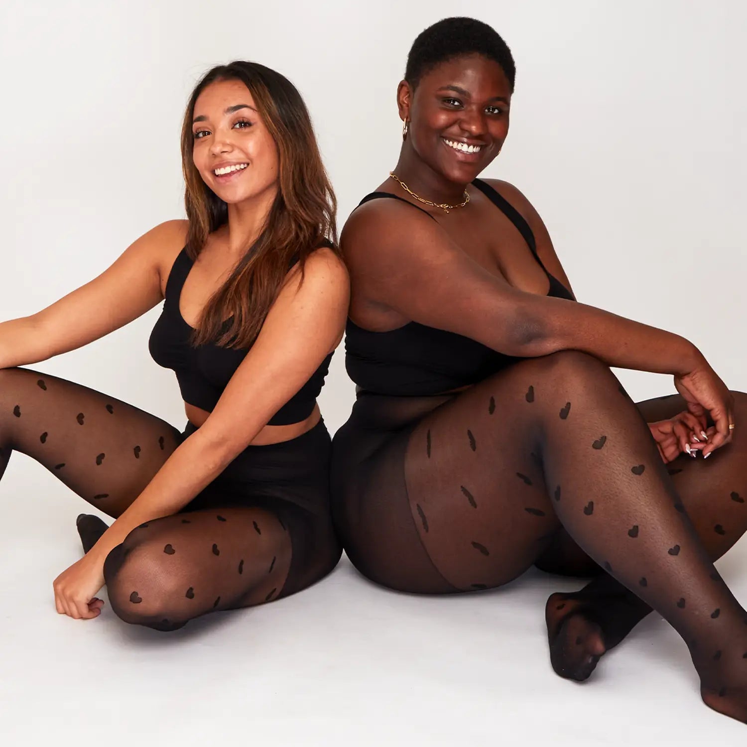 Large Black fishnets-better tights