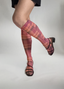 Trick or Tartan Printed Knee High Socks