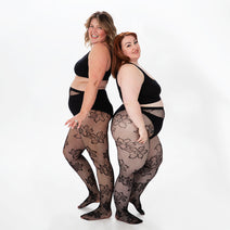 Hibiscus Net Tights