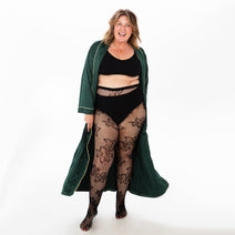 Hibiscus Net Tights