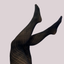 Large Black fishnets-better tights