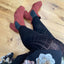 Large Black fishnets-better tights