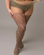 Leopard Knit Tights