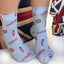 Around the World Printed Socks - London
