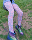 Mini Me Little Bloom Printed Tights