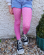 Mini Me Pink Lemonade Printed Tights