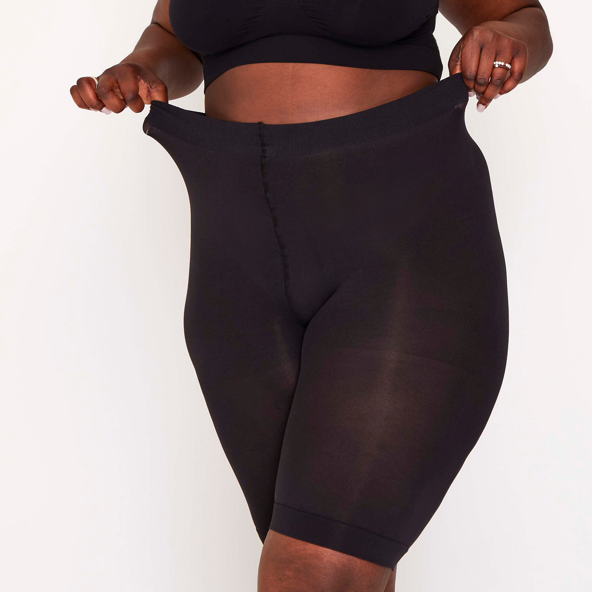 Large Black fishnets-better tights