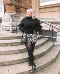 Large Black fishnets-better tights