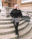 Large Black fishnets-better tights