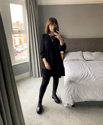 Large Black fishnets-better tights