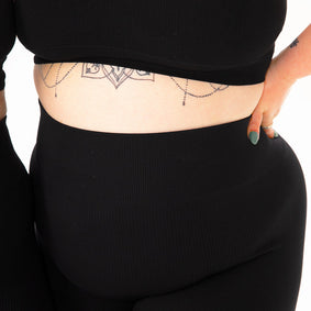 Large Black fishnets-better tights