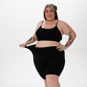 Large Black fishnets-better tights