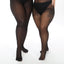 Large Black fishnets-better tights