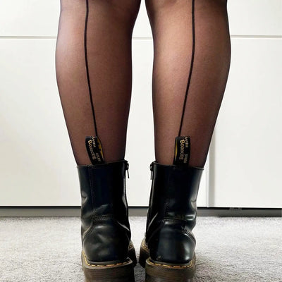 Large Black fishnets-better tights