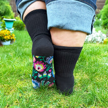 3 Pack Floral Cotton Ankle Socks