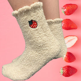Fluffy Fruit Socks SALE!
