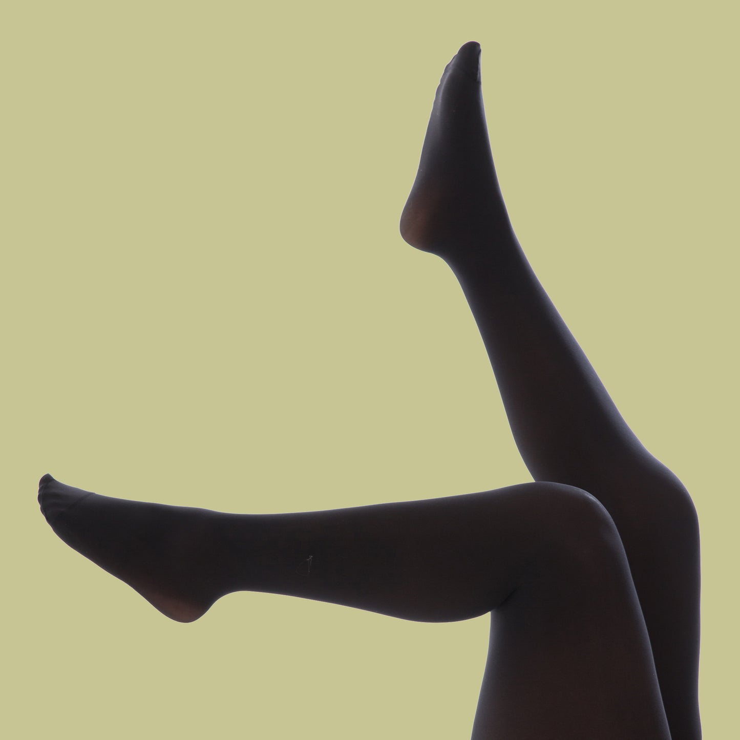 Recycled 50 denier black tights 